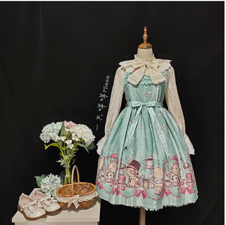 Sakurada Fawn - Plus Size Lolita Cotton Blouse - Innerwear