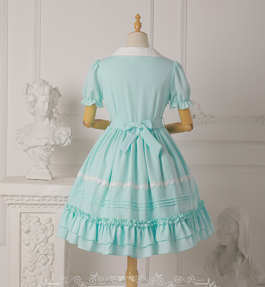 Strawberry Witch - Ice Cream Puffs - Sweet Lolita OP