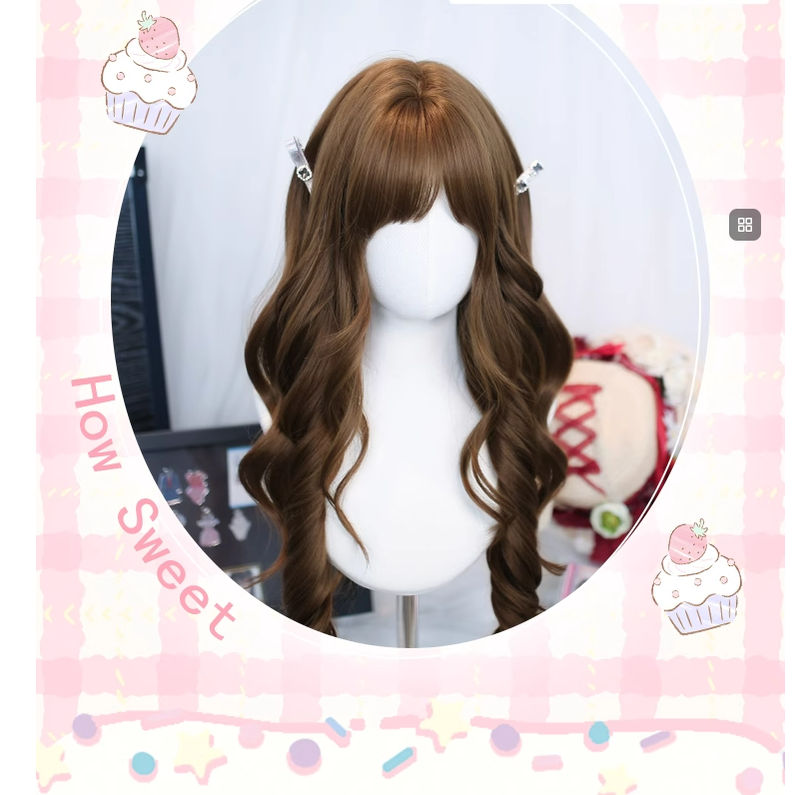 Dalao Home - Dream Threads - Daily Lolita Long Curly Wig
