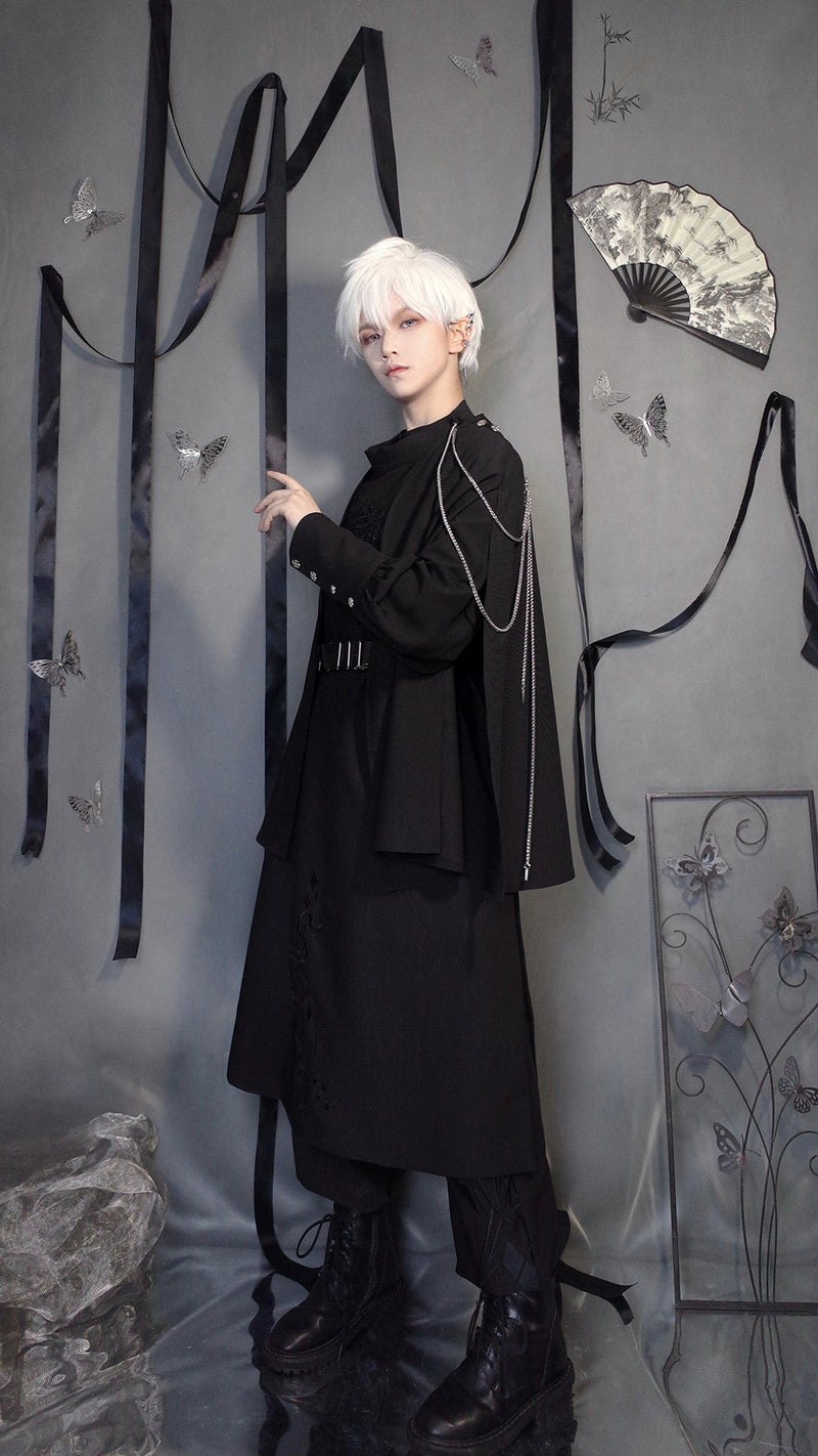 Princess Chronicles - The Stars Change - Sleeveless Ouji Lolita Long Coat