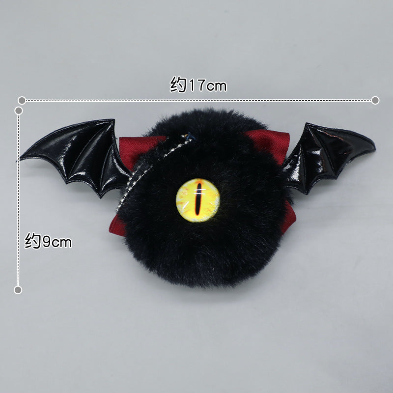 Handmade Plush Ghost - Small Keychain Pendant Backpack Demon Decoration Doll
