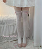 One Size / Pink over knee socks