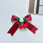 346 Burgundy Cherry Brooch