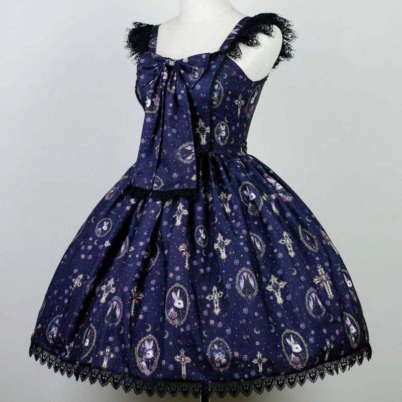 1st Anniversary - Strawberry Alice - Gothic Lolita JSK Dress - product image 7