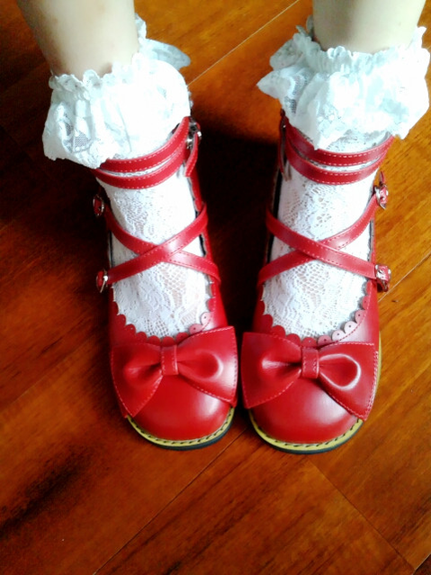 Sosic - Sweet Lolita Low Heel Shoes - Multicolors Shoes