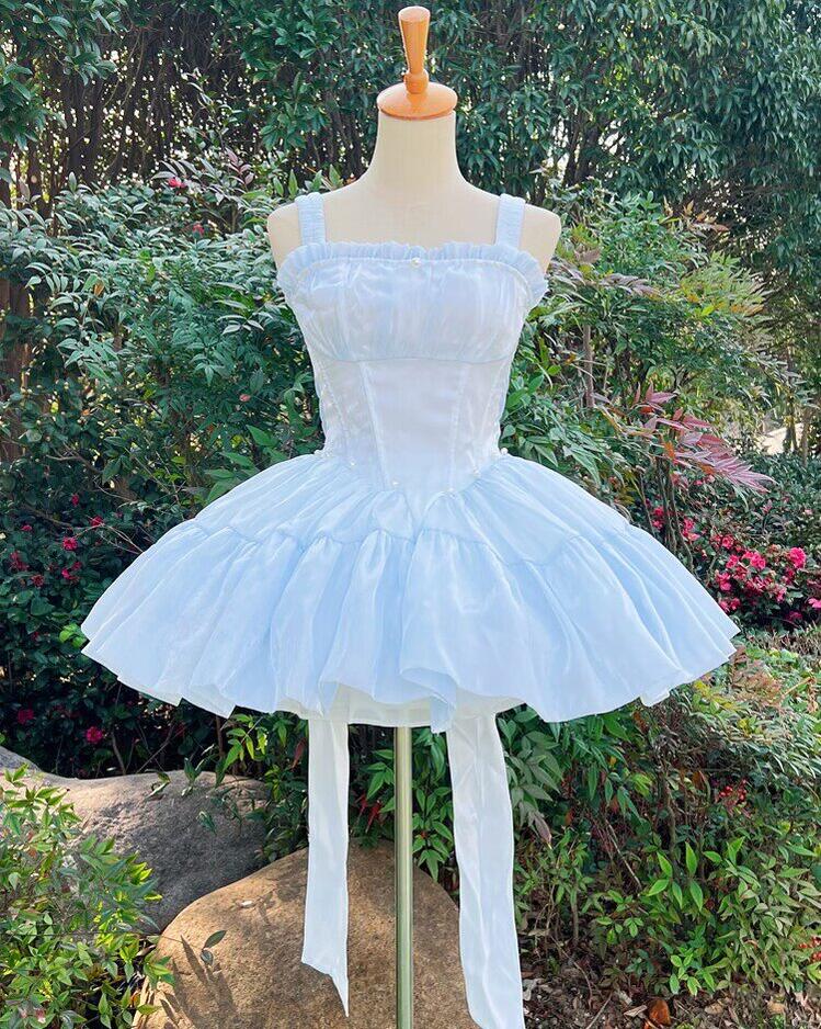 Flower Fieldhappy Event - Adjustable Hoop Puffy - 13.8-inch Lolita petticoat with built-in bloomers - product detail 9