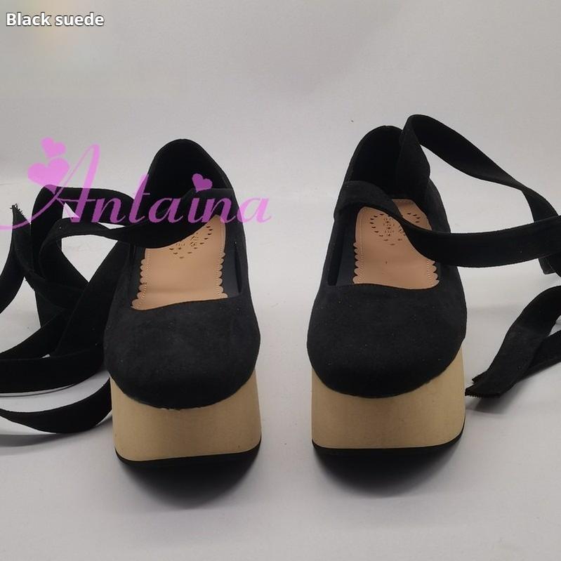 Antaina - Wedding Lolita Platform Shoes - Bridal Shoes Multicolor Shoes