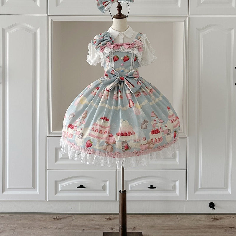 Doll and Bear - Strawberry Mice - Sweet Lolita JSK and Accessories - product detail 9