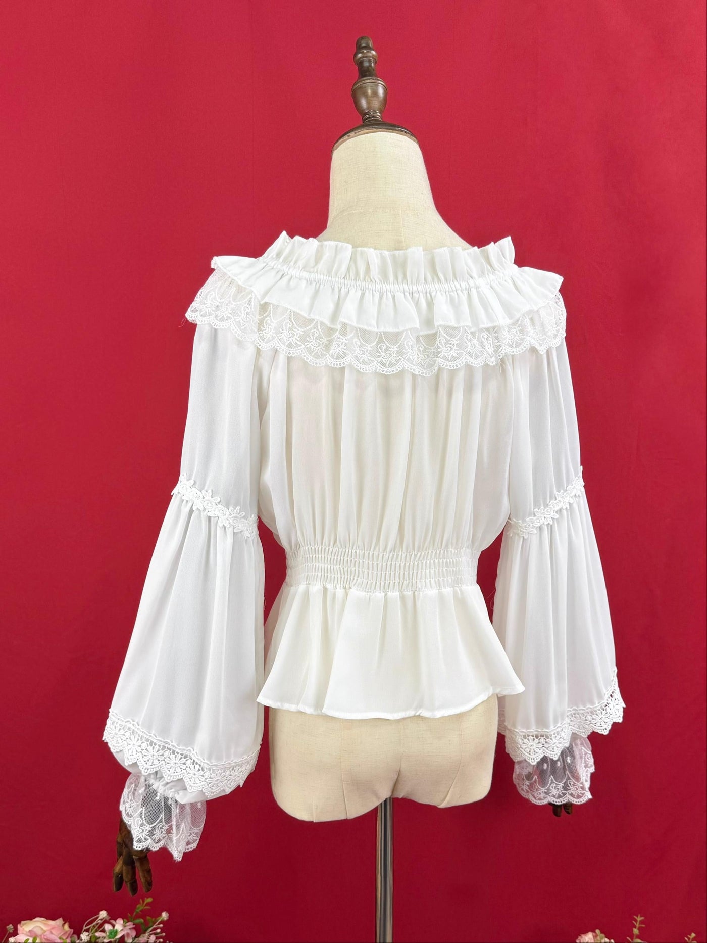 DMFS Lolita - Chiffon Off-Shoulder Classic Lolita - Blouse Innerwear