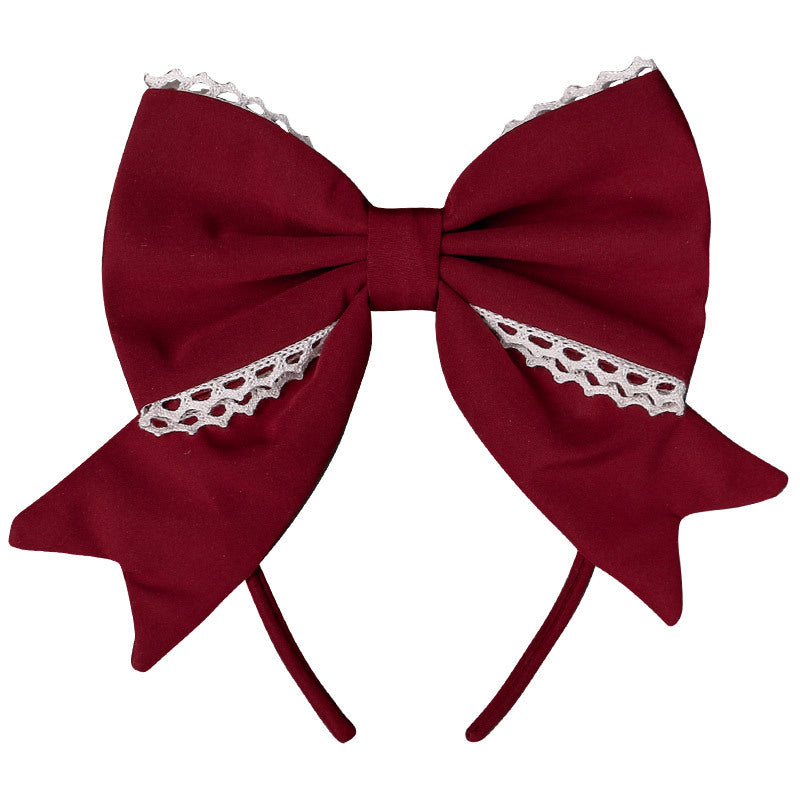 Japanese Lolita Hair Accessories for Women, Hair Clips, Lolita Hair Ornaments, Multi-color Bow Hairbands, Fresh and Sweet - Lolita Fetch