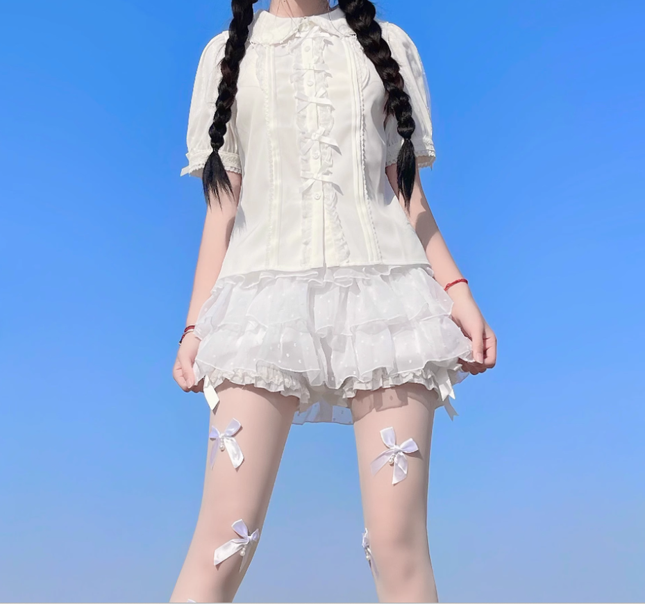 DMFS Lolita - Daily Lolita Bloomers - Safety Anti-Exposure Lace Shorts Other Surprise