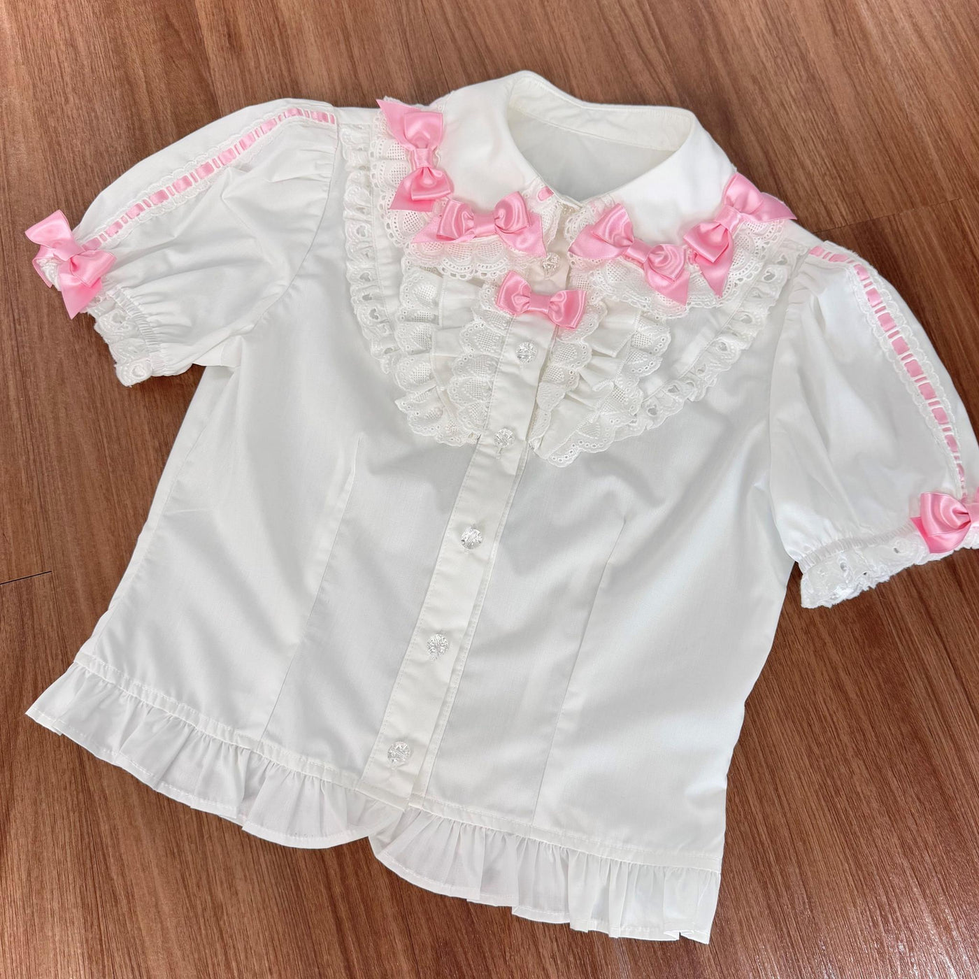 Summer 2026 - Old School Lolita Floral Printed JSK Dress with Ribbon Bows