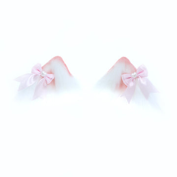 Lolita Hair Accessories In Stock Plush Handmade Multiple Colors Available Party Fashion Accessories Cute Cat Ear Hair Clips