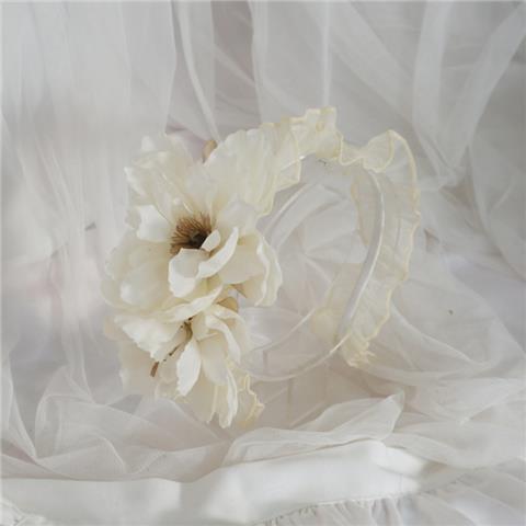 Vintage Elegant Lolita Flower Lolita Headwear Hairband Sweet Cool Gothic Dark Girl Ancient Style Hair Accessories - Lolita Fetch