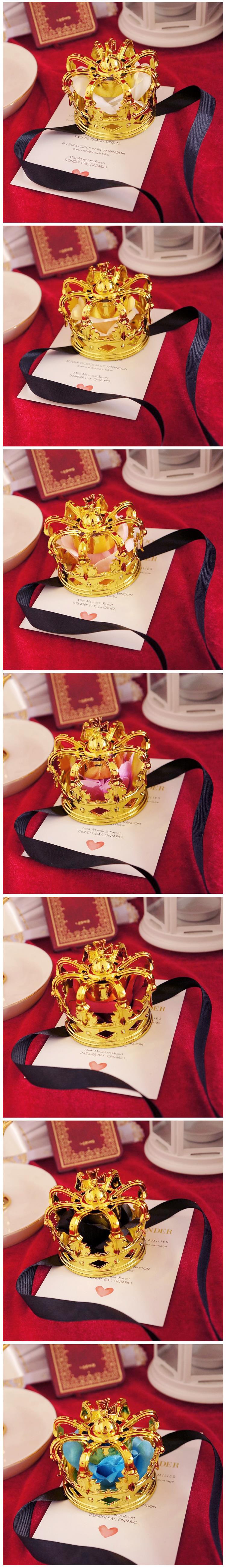 Lolita Tiara King Queen Coronation Gold Silver Rose Cute Lolita COS Crown Tiara