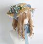 Dunstblau / Kappendurchmesser 32 cm