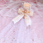 Beige Bow Crown