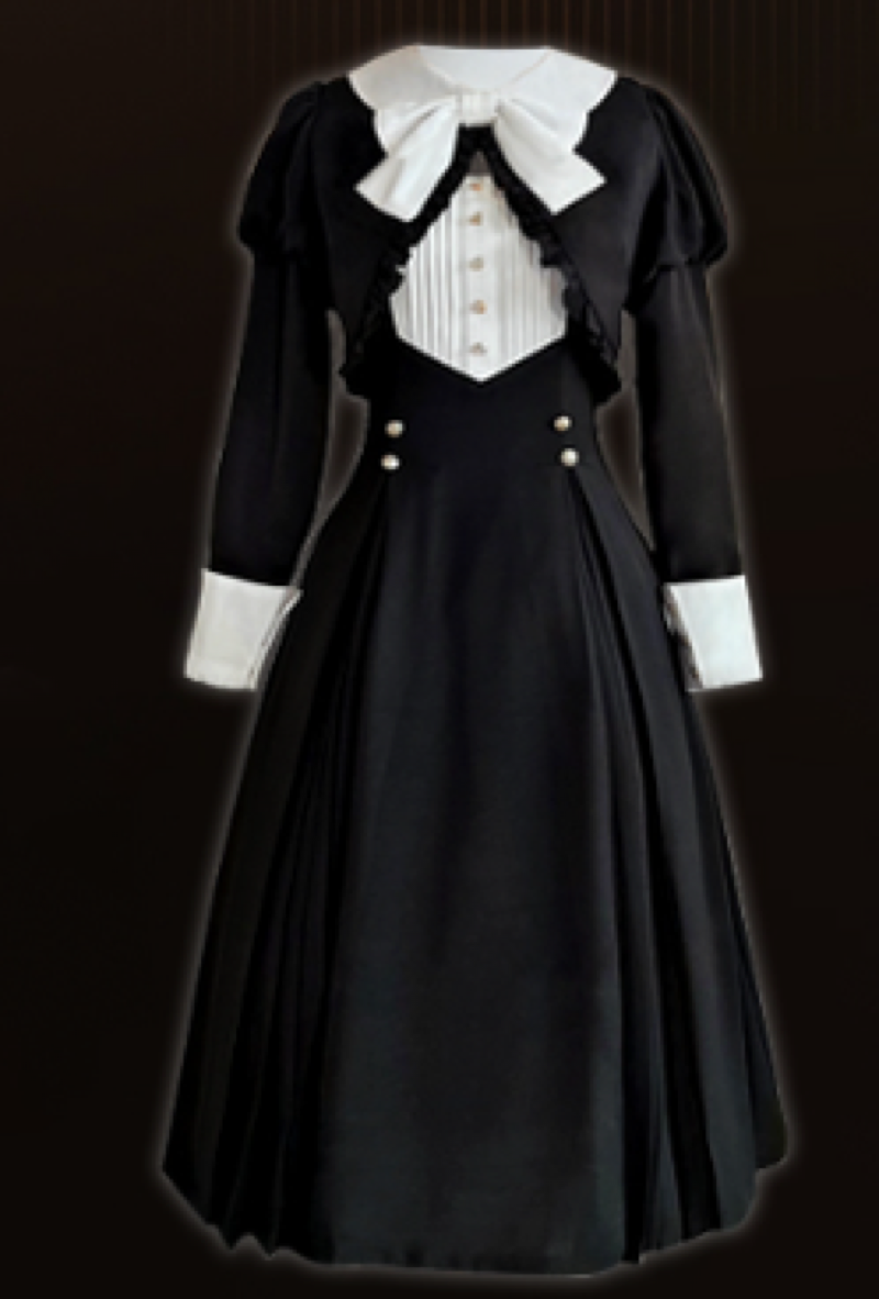 High-resolution variant image 3 for Letters from Unknown Star - Collection box - Spring Black Lolita OP