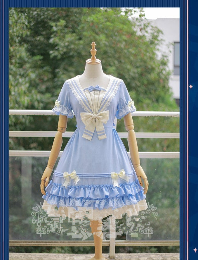 Strawberry Witch - Long Sleeve Sweet Lolita OP - OP Dress