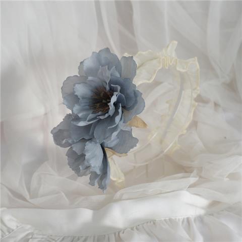 Vintage Elegant Lolita Flower Lolita Headwear Hairband Sweet Cool Gothic Dark Girl Ancient Style Hair Accessories - Lolita Fetch