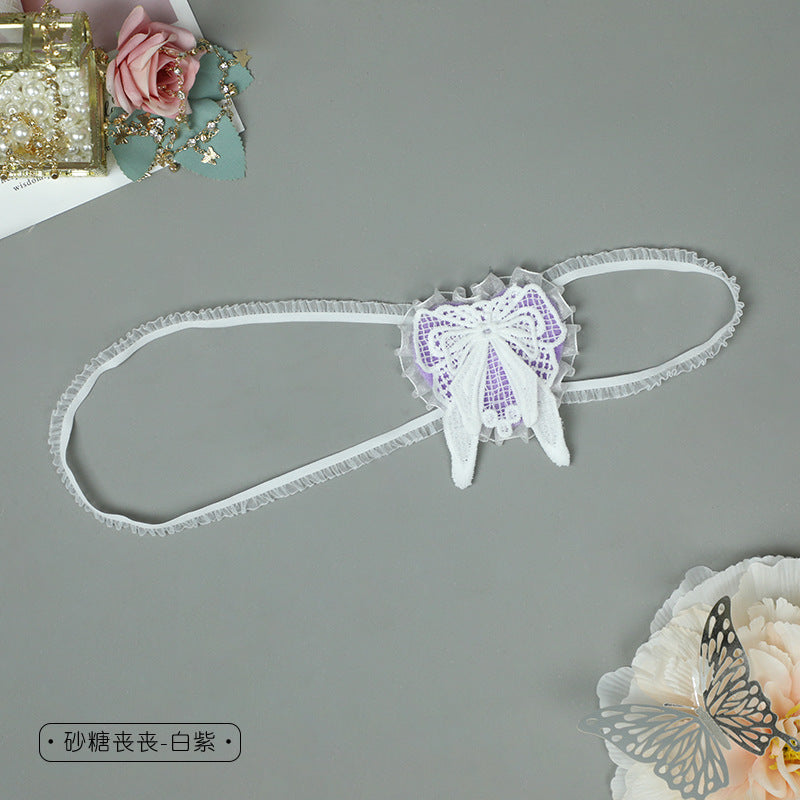 Lolita Gothic Dark Middle School Eye Mask Cosplay Lace Prop Cross Eye Mask Small Accessories