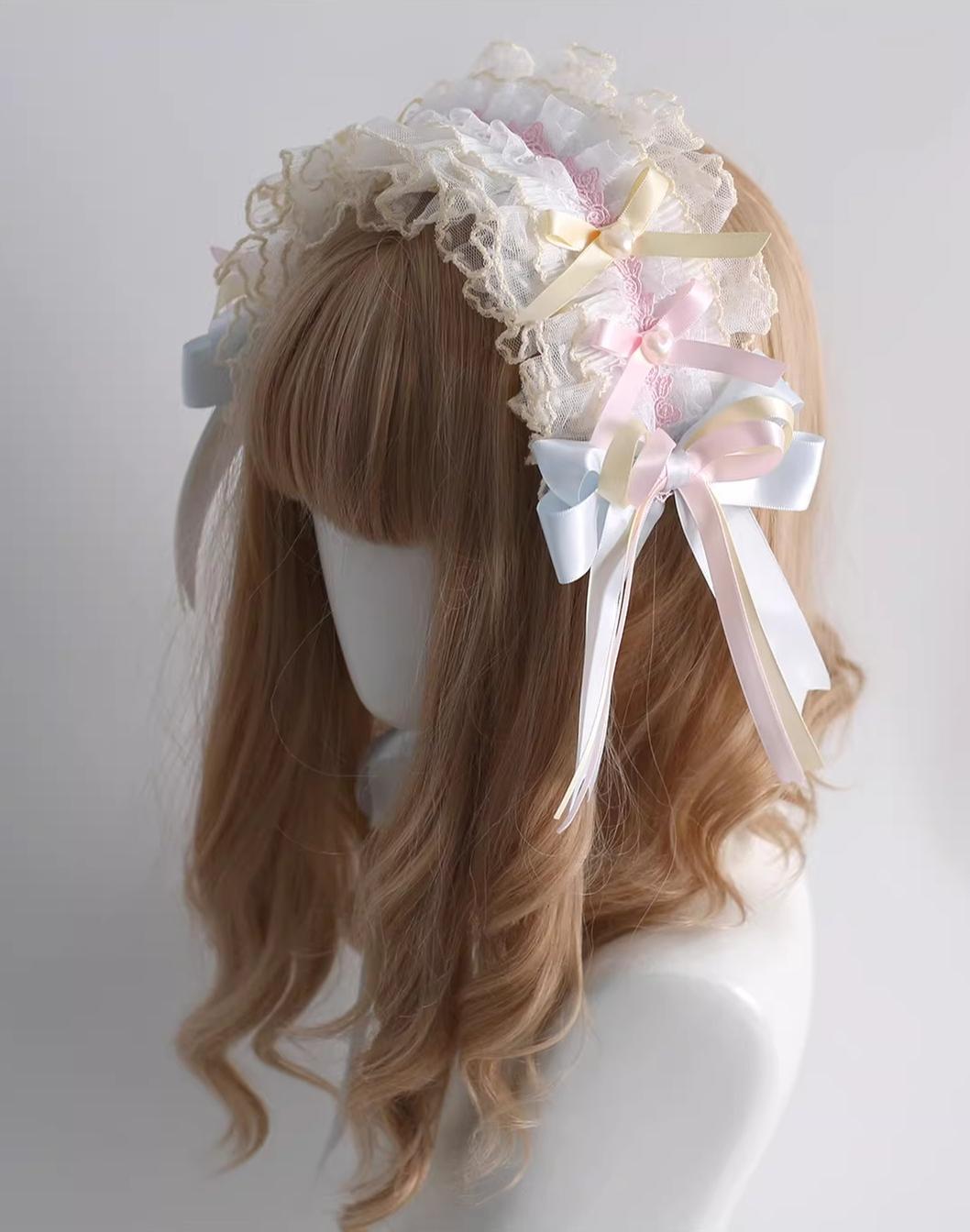 Xiaogui - Candy Color Lolita Headdresses - Hair Clips Headwear