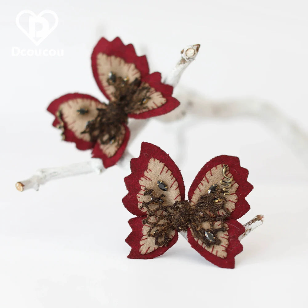 Dcoucou - Herbalist Girl - 70cm Vintage Hime-style Lolita Double Ponyt