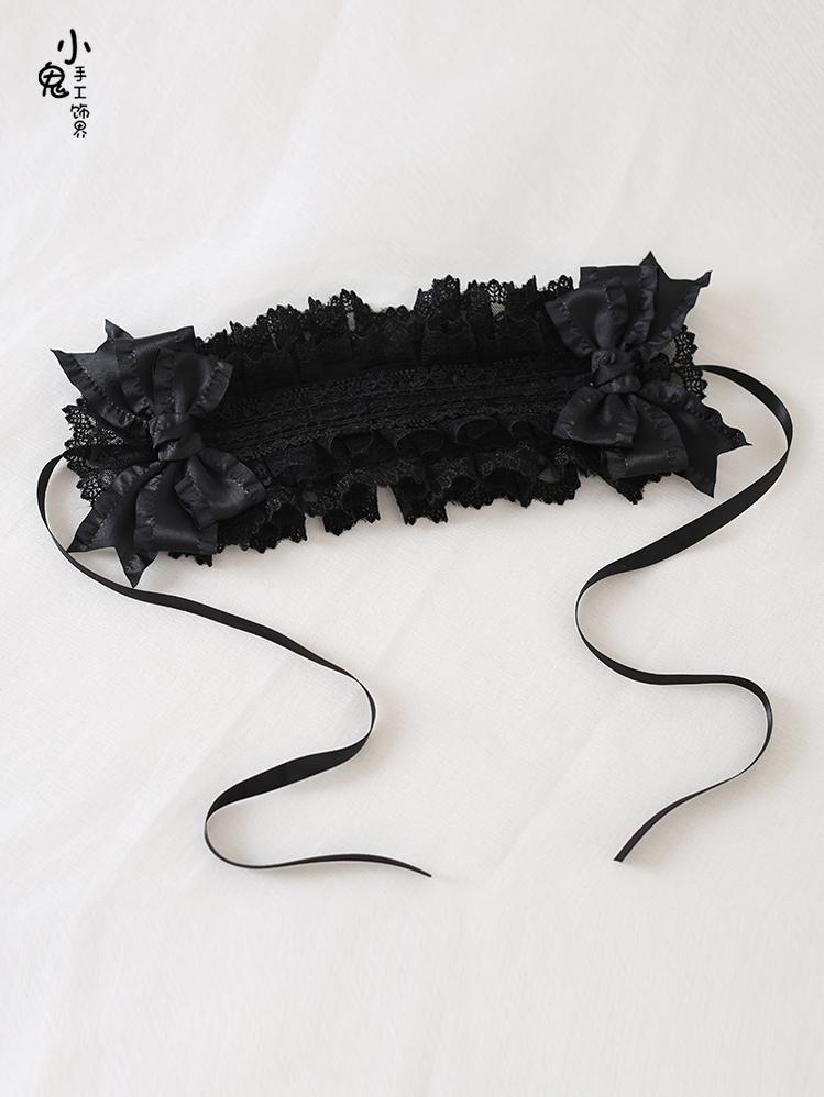 Xiaogui - Elegant Lolita Ivory Lace Hair Band - Headwear