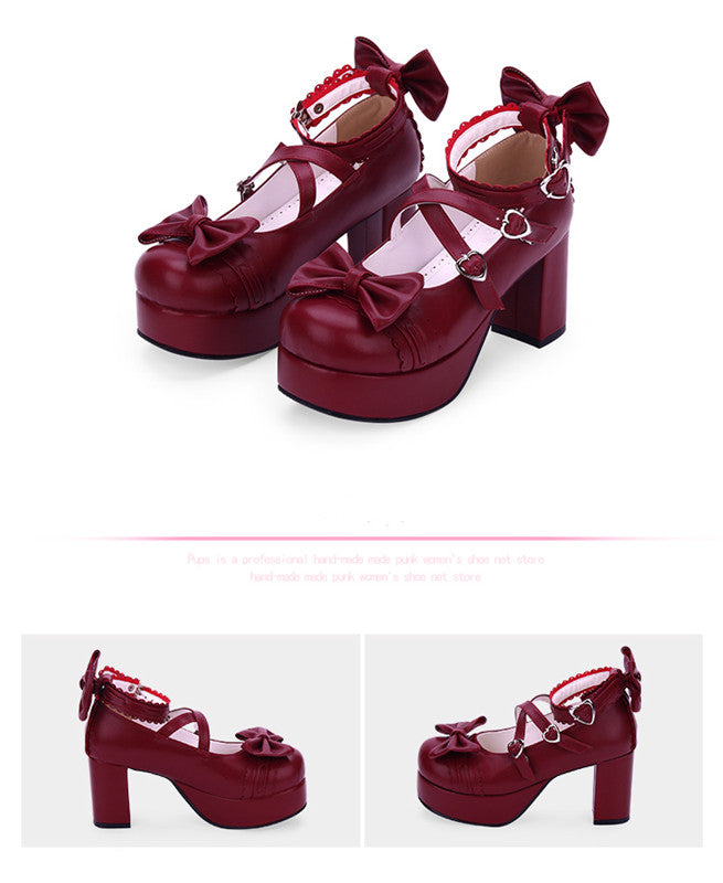 Angelic imprint - Sweet Lolita Heels Shoes Princess - Tea Party Low Cut Shoes Shoes