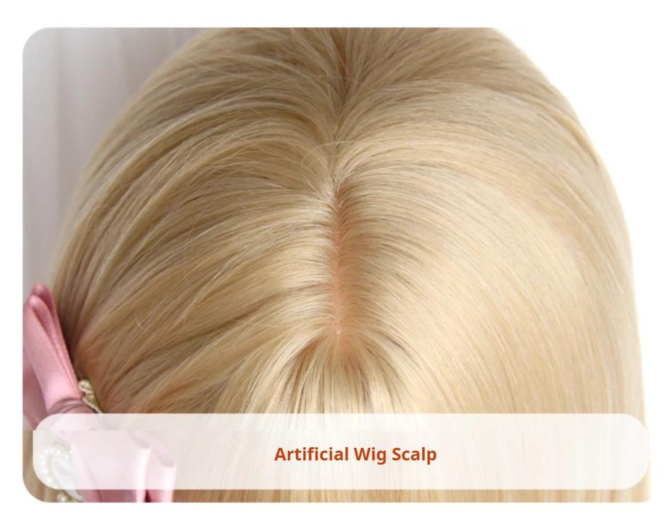 Sinwavy - 55CM Blonde Lolita Curl Wig - Detachable Double Ponytail Wig
