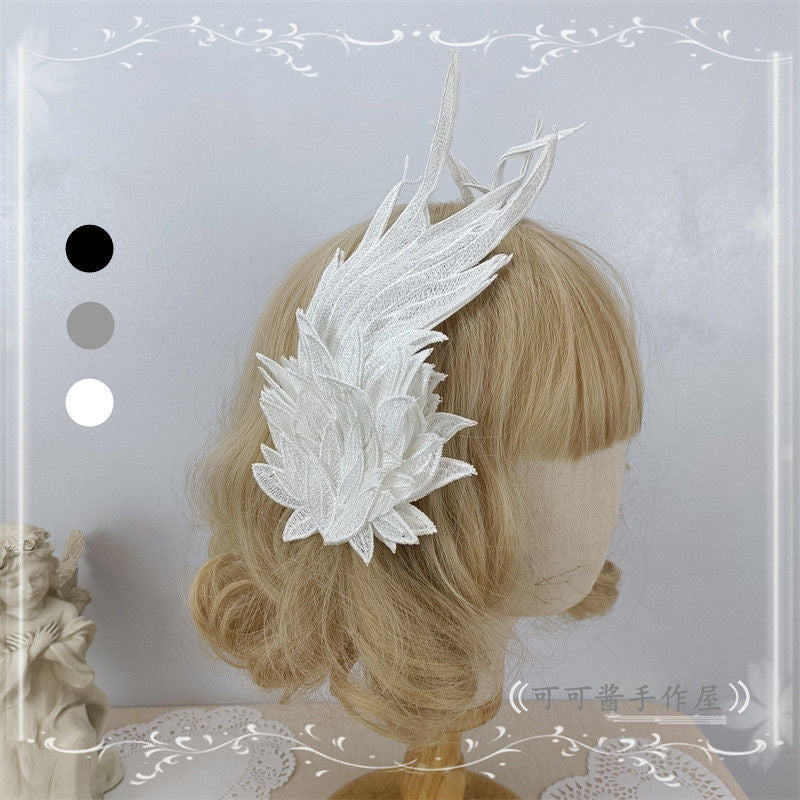 Styleable Angel Wings Side Clip Demon Wings Lolita Photo Shooting Catwalk Cosplay Hair Accessories Comic Exhibition