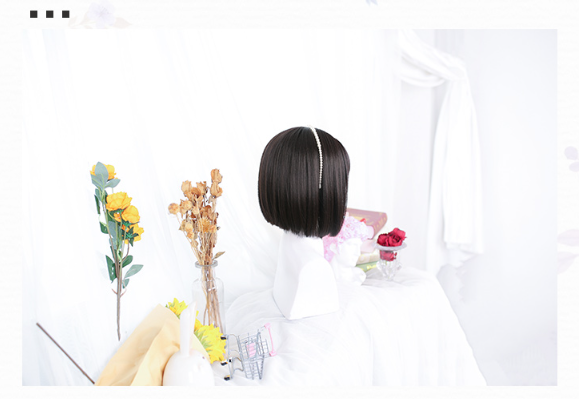 Dalao Home - Lolita 30cm Japanese BOBO JK Wig - Wig