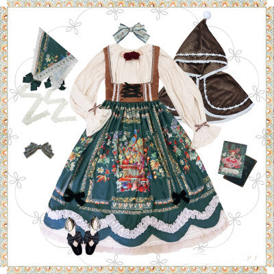 Miss Point - Rich Hymn - Lolita Bavarian Long Velvet JSK 3698:22351