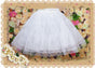 Taille unique / tour de taille inférieur à 80 cm / Blanc 35 cm