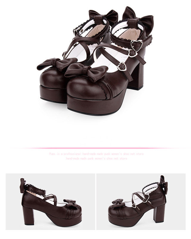 Angelic imprint - Sweet Lolita Heels Shoes Princess - Tea Party Low Cut Shoes Shoes