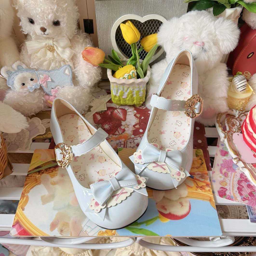 Meow Paw Party 3.0 | Kitty Toast Original Lolita Cat Claw Bow Cat-Head Heel Cute Sweet Pumps