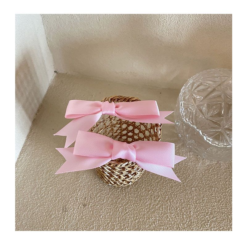 Handmade - Glossy Swallowtail Bow - Hair Tie, Clip or Brooch - detail view 9
