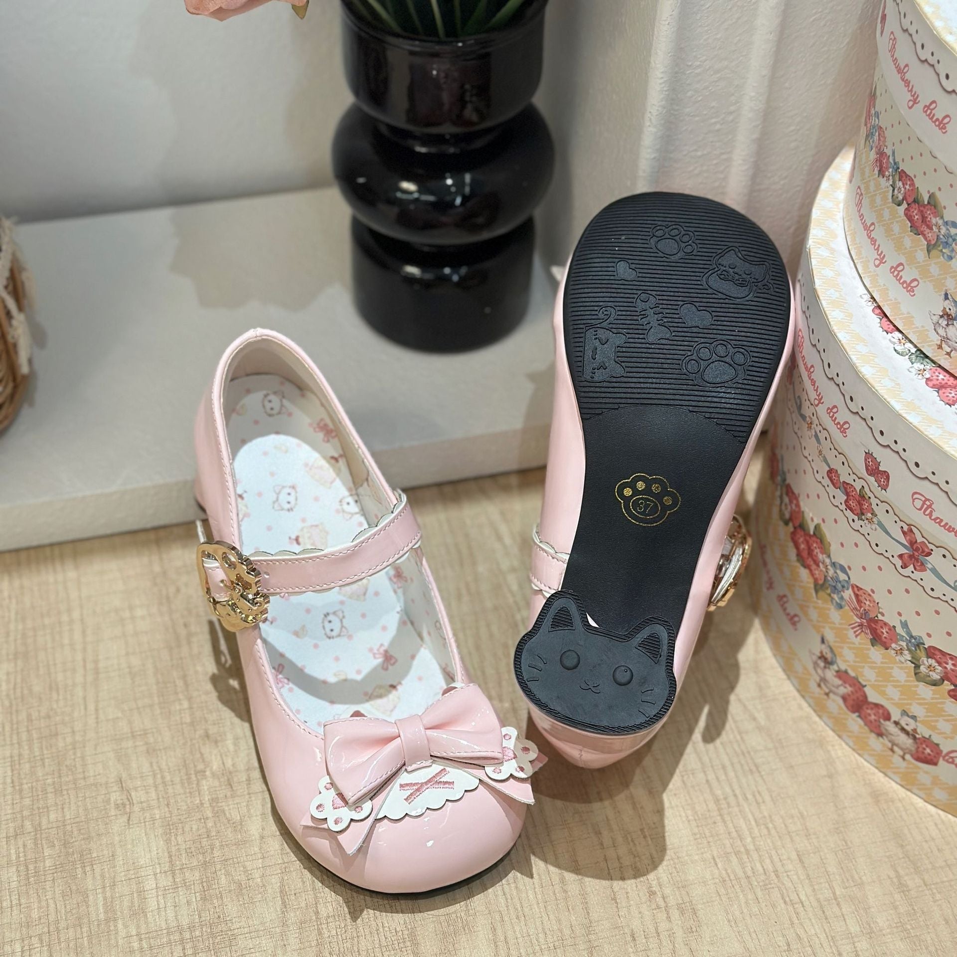 Meow Paw Party 3.0 | Kitty Toast Original Lolita Cat Claw Bow Sweet High-Heel Pumps