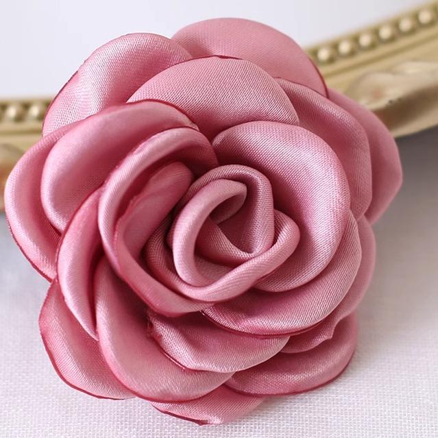 Xiaogui - Retro Lolita Brooch Rose Hairpins - Flower Headdress Headwear