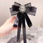 Black Square Crystal (Brooch & Hair Clip)