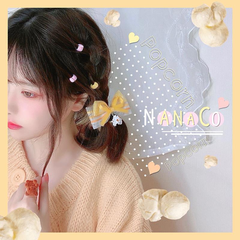 Cute Popcorn Edge Hair Clip Energetic Cute Hair Clip Original Lolita Hair Accessory  Girl Hair Ornament