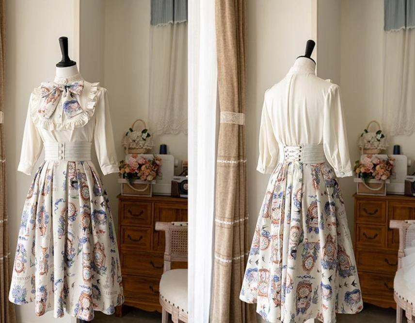 Forest Wardrobe - Eternal Echo - Sweet Lolita Skirt Classic Daily Lolita Blouse