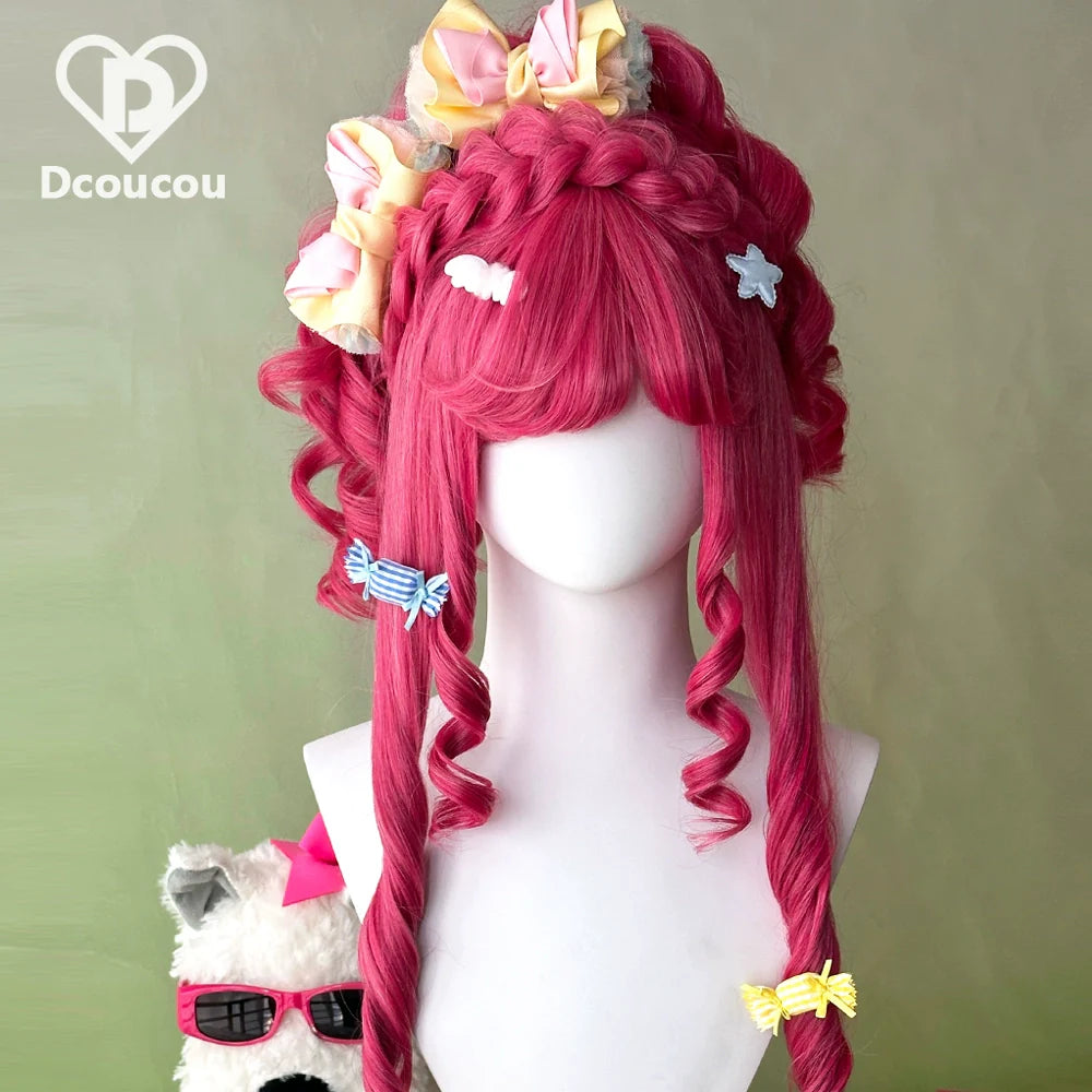 Dcoucou - Austin's Memory - 70cm Romantic Roman Curls Long Wavy Wig