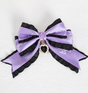 letters black and purple fish mouth clip