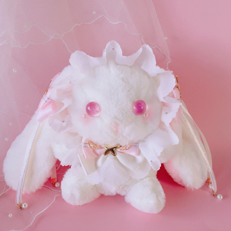 Original Handmade Lolita Bunny Bag Bear Bag Gatling Cute Girlfriend Birthday Gift Matching JK