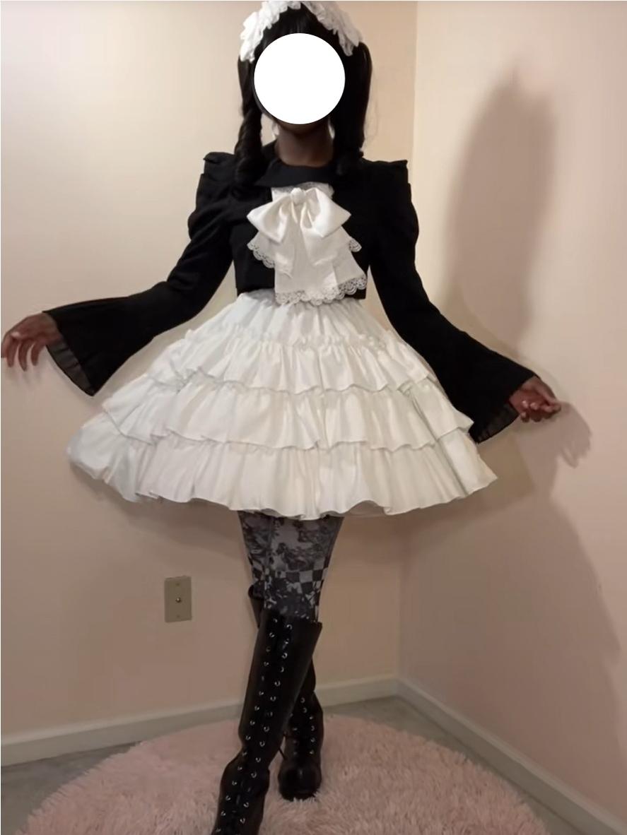 Noloria - Noloria 48 cm (18.9") Medium-High - Volume Petticoat, Petal Edge Petticoat