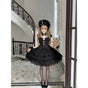 Schwarzes JSK-Trägerkleid / S