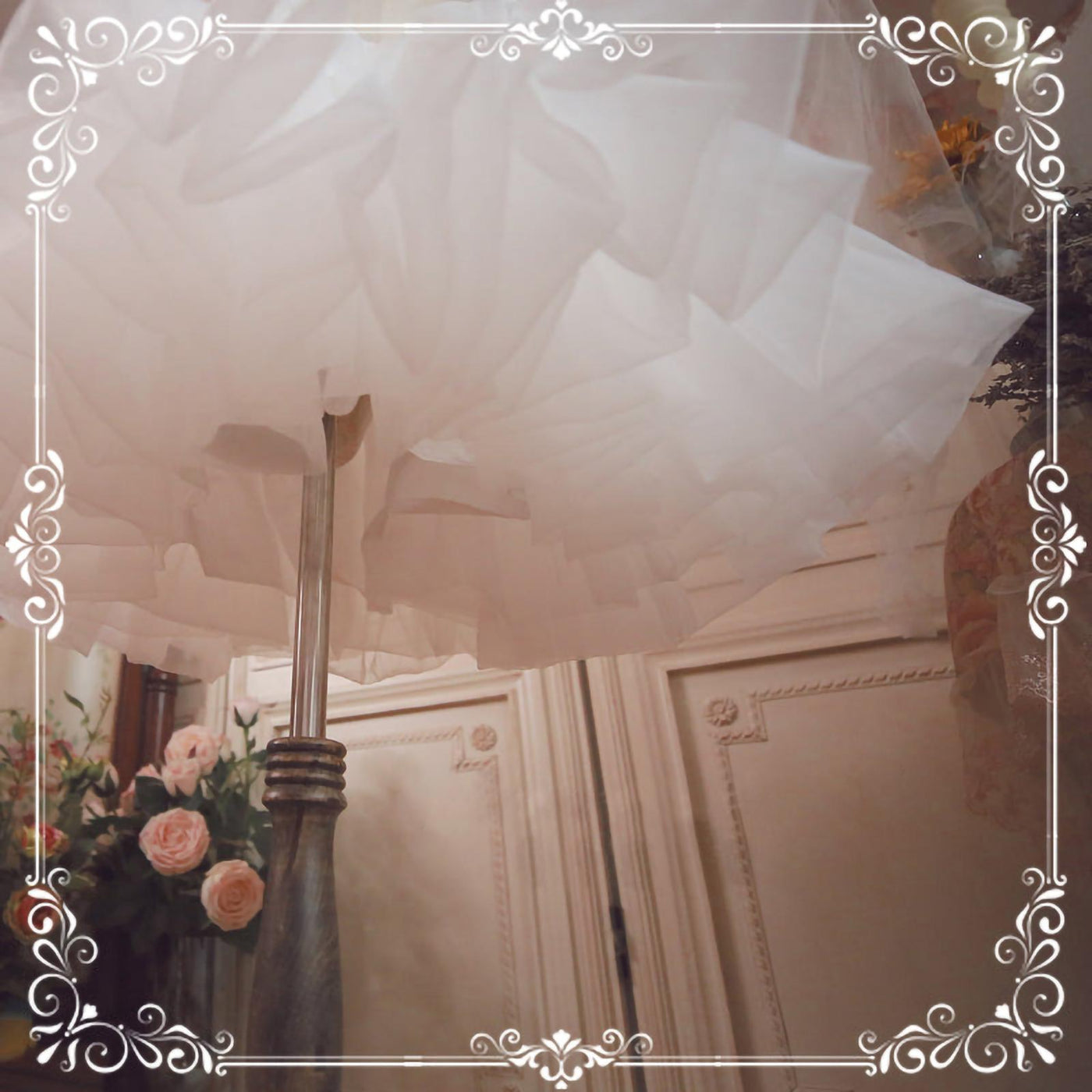 Aurora&Ariel - Dailywear A-Line - 18" (45cm) A-line Lolita petticoat with four organza layers and cotton lining