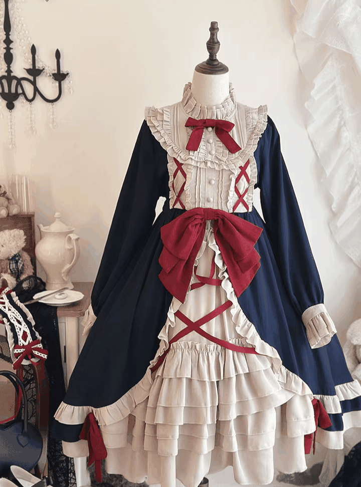 Niu Niu - Halloween Plus Size Lolita OP Dress - OP Dress