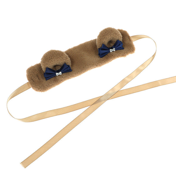 Cute Bear Ear Lolita Hairband:  Handmade Bow Accessory - Lolita Fetch